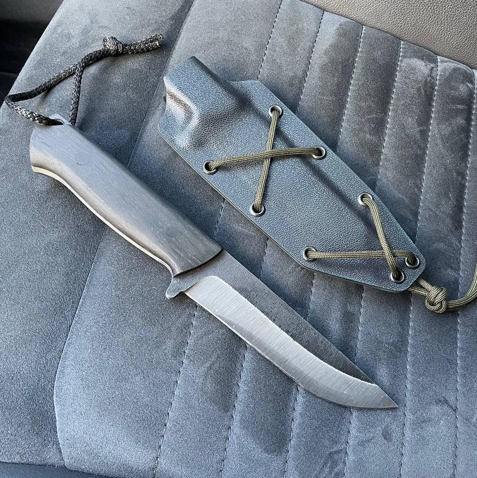 Нож охотничий туристический Помощник Black Gorillas BBQ ручная работа