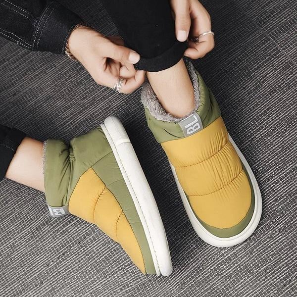 Черевики дуті KA00688-1 водовідштовхувальні р. 38/39 Жовто-зелений (KA00688-1) - фото 4