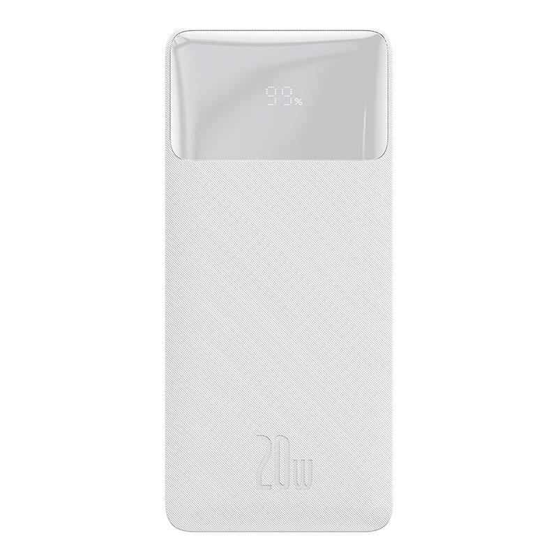 Портативний зарядний пристрій Baseus Bipow Digital Display Power Bank 20000 mAh PPDML-M02 White (e9e4bfee)