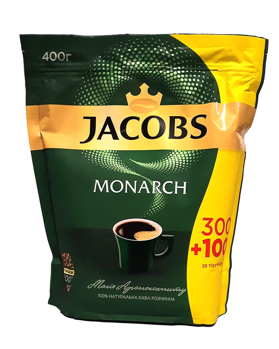 Кофе Jacobs Monarch растворимый 400 г (442)