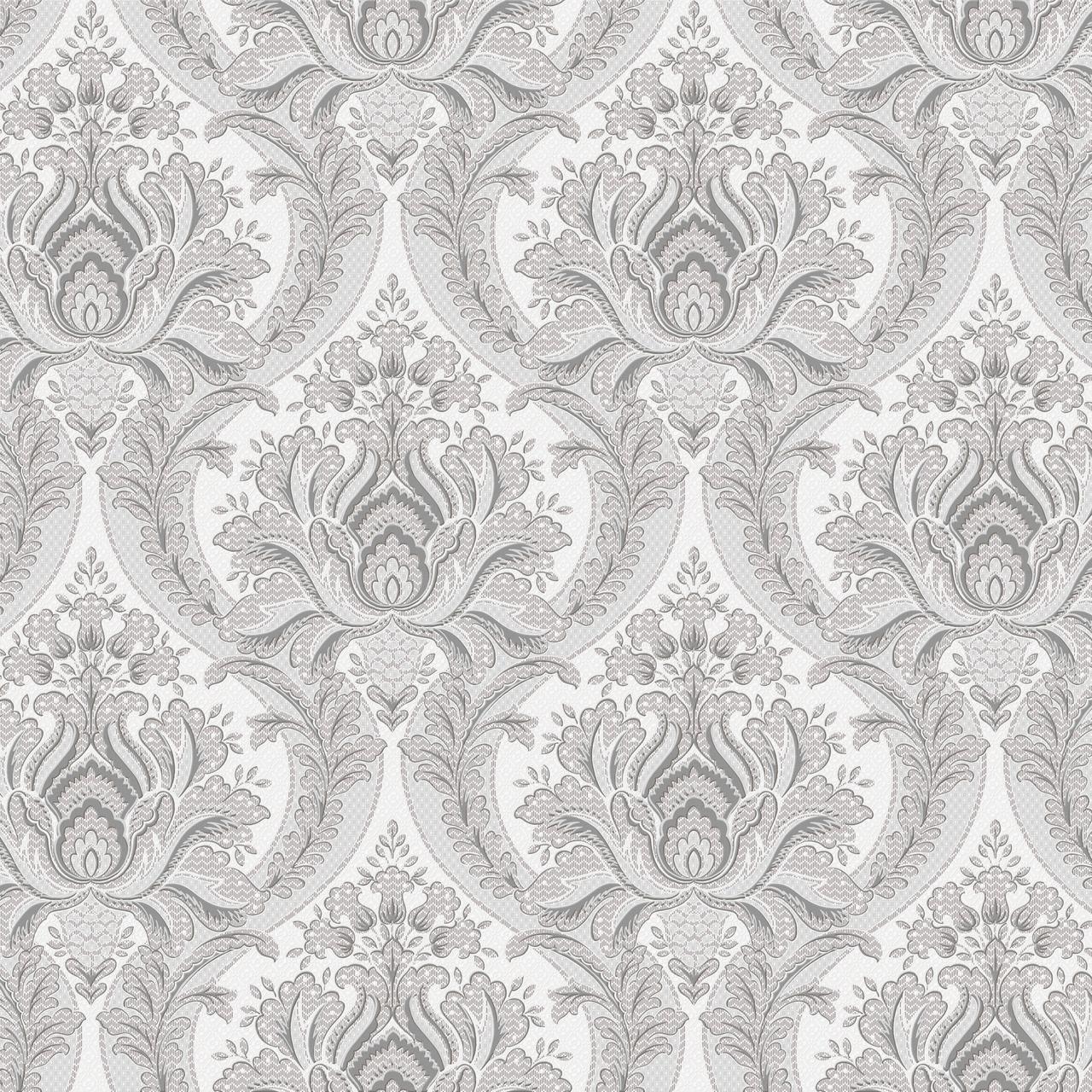 Обои флизелиновые SINTRA Sauvignon 337417 декор вспененный винил 1,06х10,05 м Серый