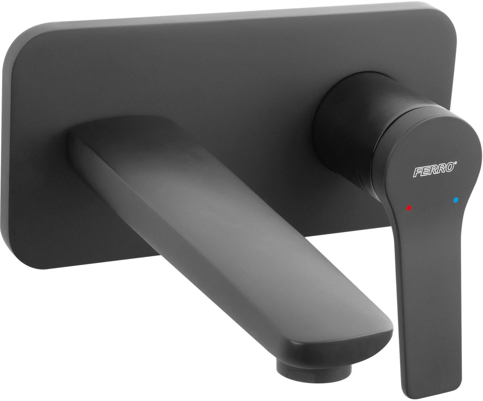 Смеситель для умывальника Ferro Stratos Black (BSC3PABL)