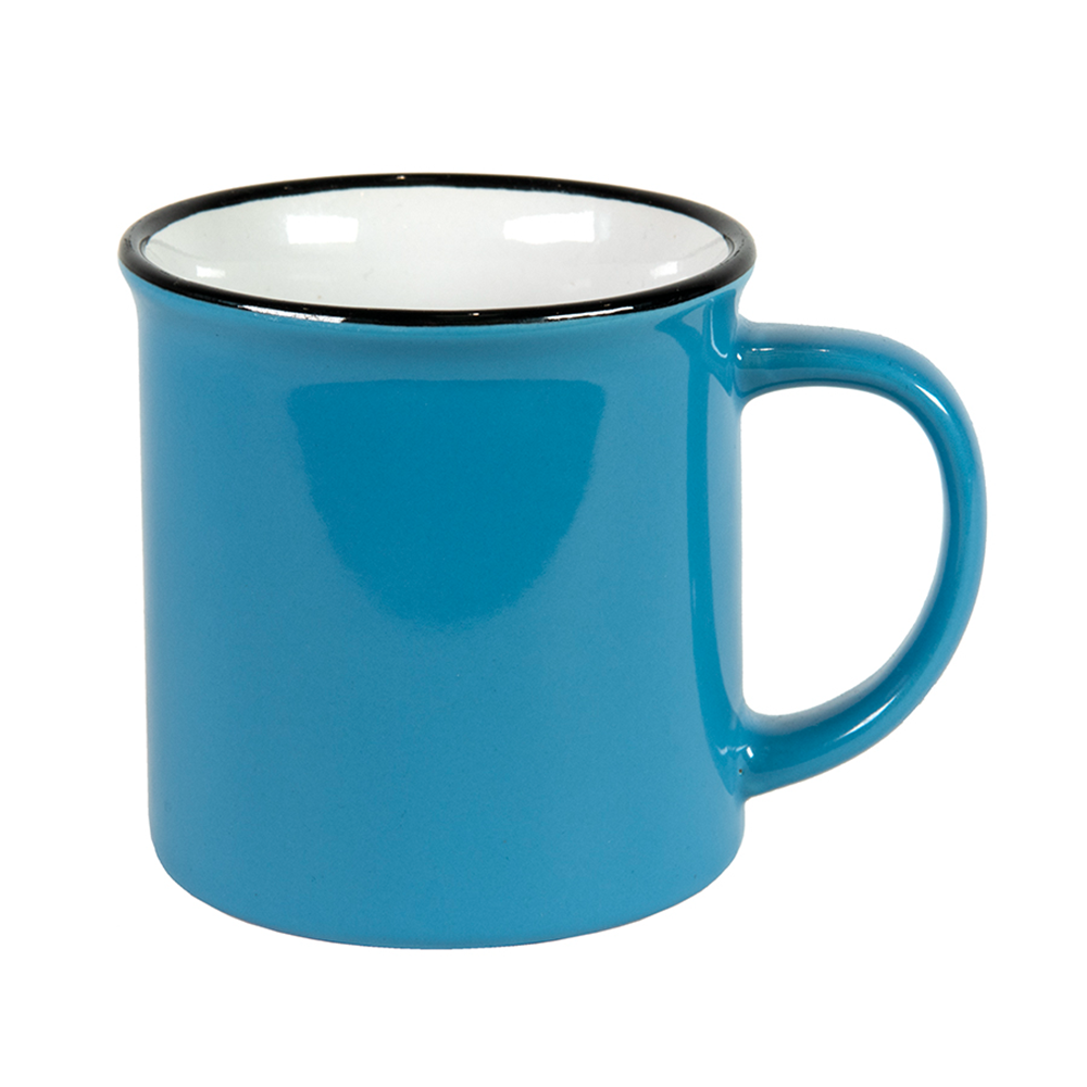 Чашка для чая керамическая Чаепитие 340 мл Синий - фото 1 Чашка для чая керамическая Чаепитие 340 мл Синий - фото 1