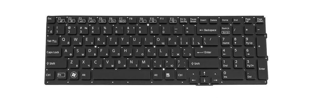 Клавиатура для ноутбука Sony NSK-SE2BF (184268)