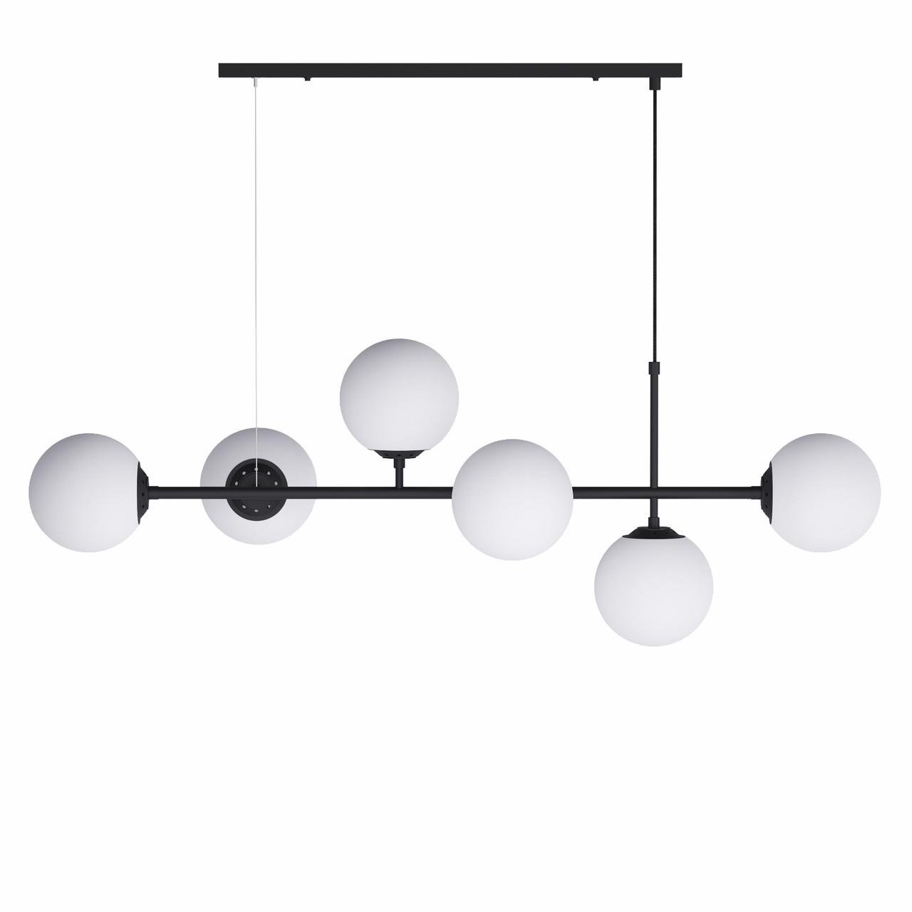 Люстра Pikart Lights BB 15393 Черный/Белый (1692307703)