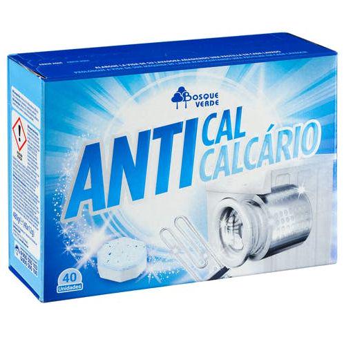 Таблетки от накипи Bosque Verde Antical Calcario для стиральной машины 40 шт. (24363863)