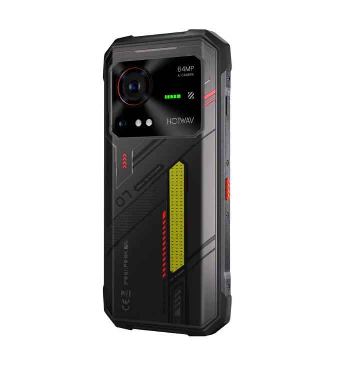 Смартфон Hotwav Hyper 7 8/256 Гб 5G/NFC/IP69K Black (25763161) - фото 7 Смартфон Hotwav Hyper 7 8/256 Гб 5G/NFC/IP69K Black (25763161) - фото 7