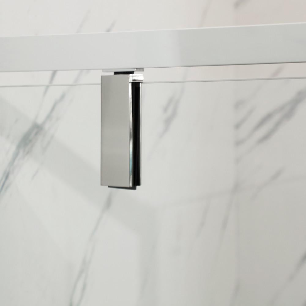 Душевая кабина без поддона MIXXUS Premium BEVEL SC01-90x90x195-TR прозрачное стекло 6 мм Chrome (MI6863) - фото 2