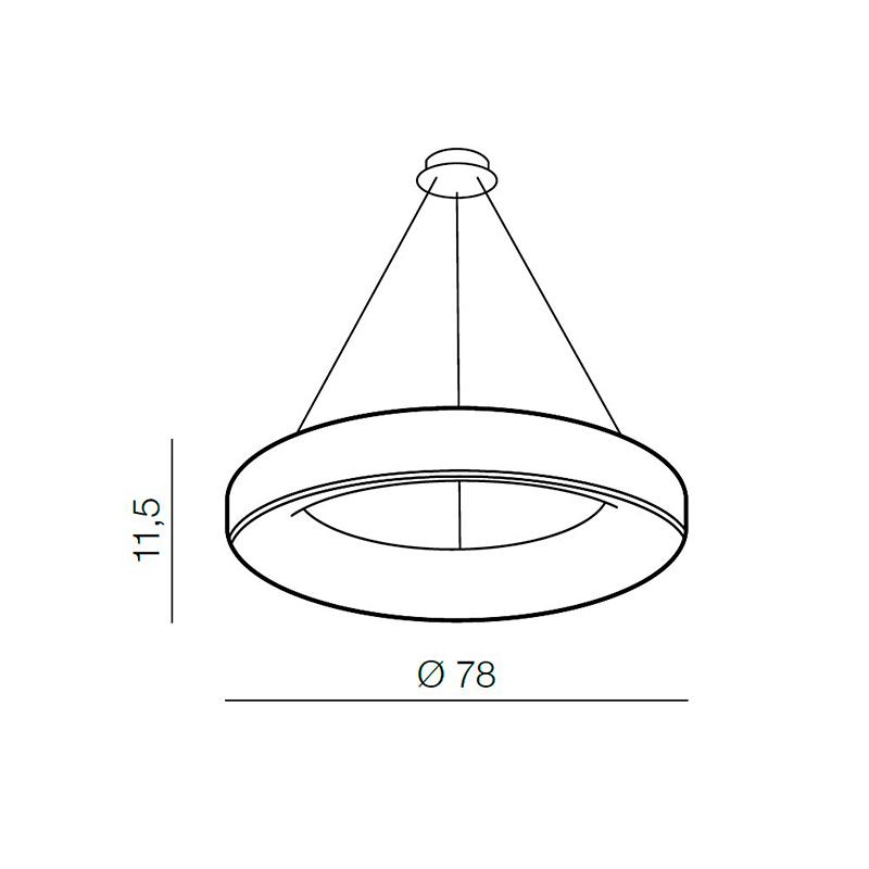 Люстра Azzardo Sovana  80 Cct Led AZ3449 - фото 3