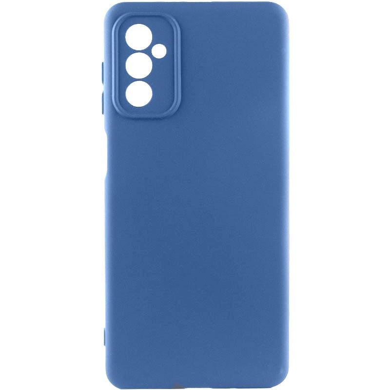 Противоударный чехол Silicone Cover Lakshmi Full Camera (A) для Samsung Galaxy A14 4G/5G Синий