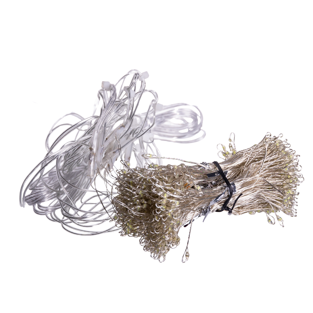 Гірлянда новорічна D600LED3MW Роса 3х3 м 600 LED Білий світло (30123464) - фото 5 Гірлянда новорічна D600LED3MW Роса 3х3 м 600 LED Білий світло (30123464) - фото 5