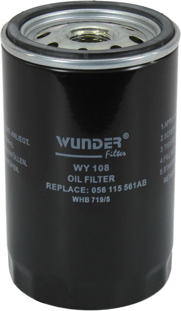 Фильтр масляный Wunder Filter VW Golf III с 91-99 г.в. 1,6/1,8 2.0 WY 108 Фильтр масляный Wunder Filter VW Golf III с 91-99 г.в. 1,6/1,8 2.0 WY 108