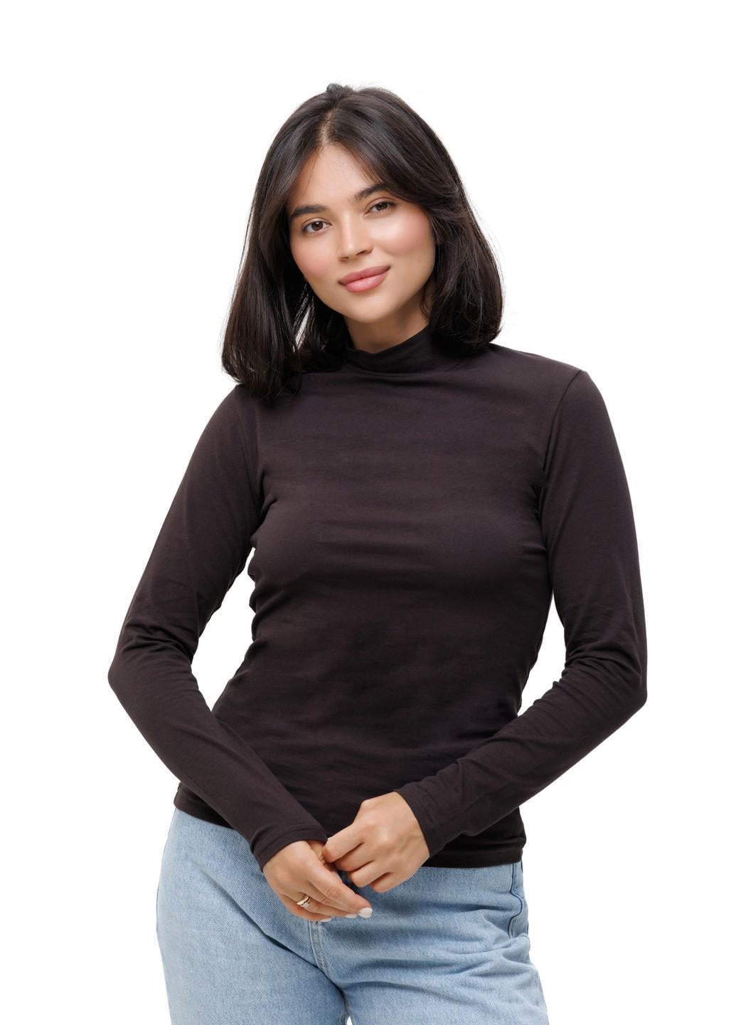 Гольф женский Наталюкс 2XL Темный-шоколад (4124029110961)