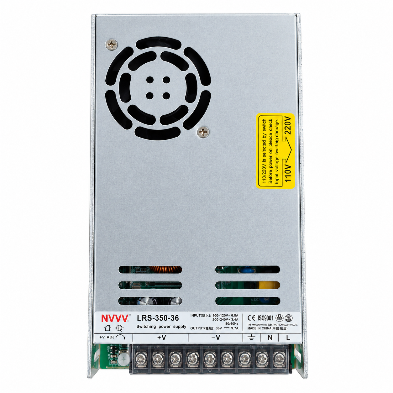 Блок питания LRS-350-36 встраиваемый NVVV 350W 36V (33968951) Блок питания LRS-350-36 встраиваемый NVVV 350W 36V (33968951)