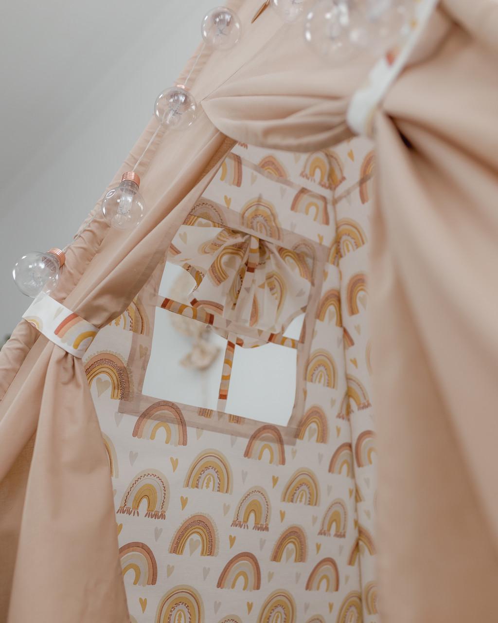 Вігвам для дітей Rainbow з матрацом у дитячу - фото 8 Вігвам для дітей Rainbow з матрацом у дитячу - фото 8