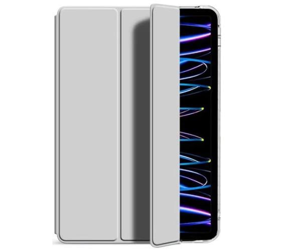 Чехол-книжка Glass Magnet Flip Cover для iPad Air 13 2024/iPad Pro 12,9 Серый