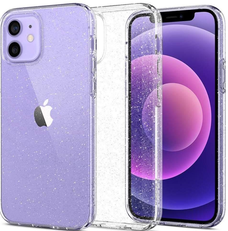 Силіконовий чохол-накладка Spigen Glitter Ultra Hybrid Case for iPhone 12/12 Pro (ACS01698)