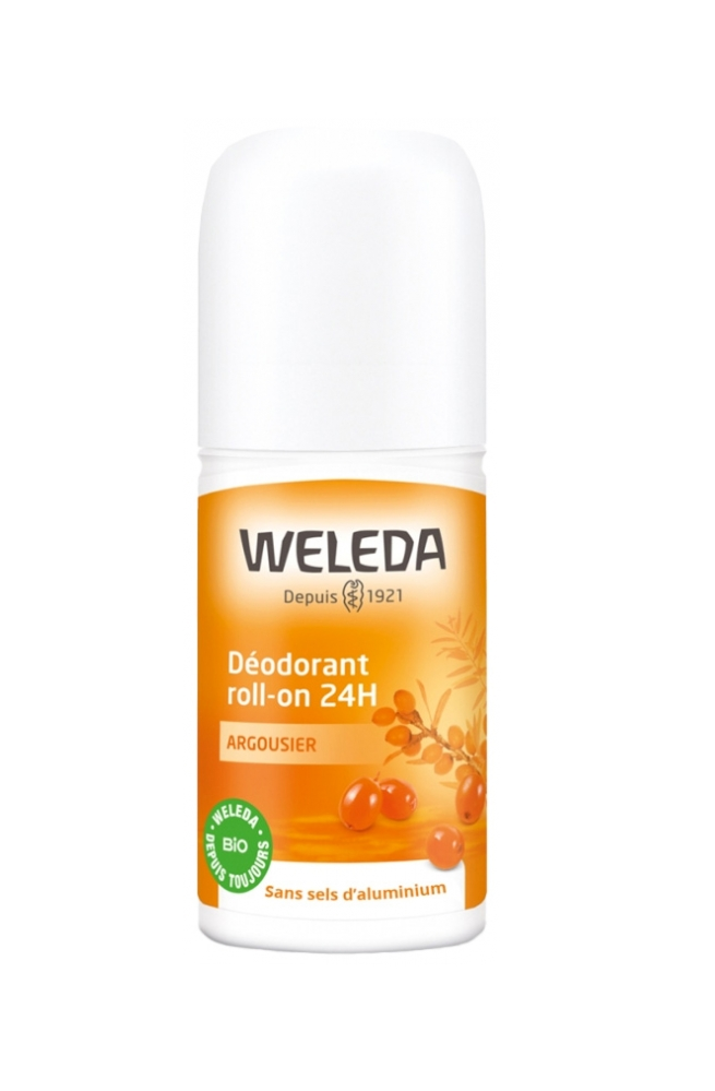 Дезодорант шариковый Weleda Deodorant Argousier Roll-on 24H 50 мл (26240567)