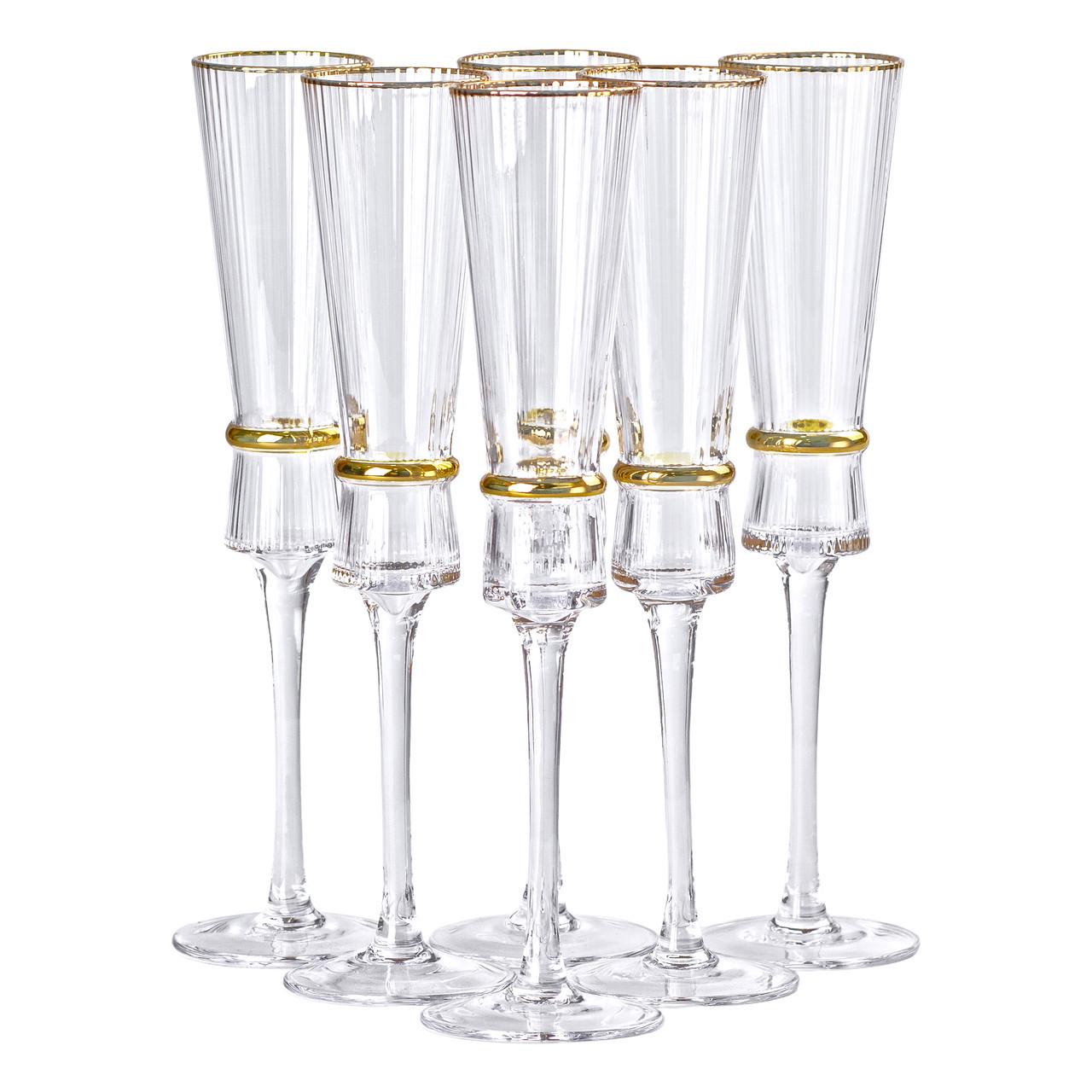 Бокалы для шампанского HP-16-8 200 мл 6 шт. (A-032888) - фото 1