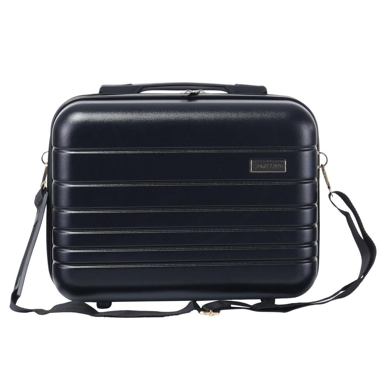 Бьюти-кейс Semi Line с плечевым ремнем 15 л Black (DAS303657)