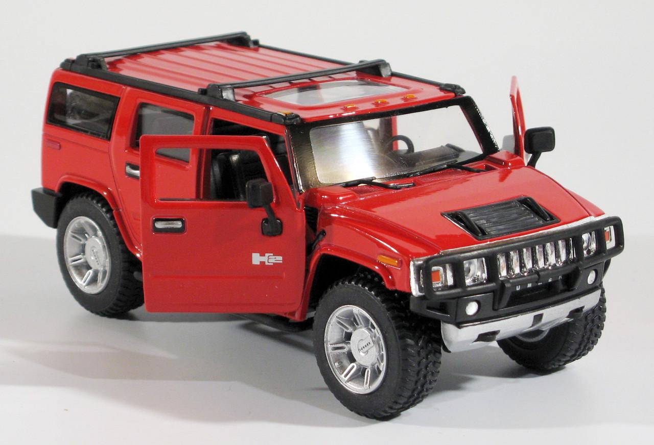 Машина металлическая KT7006W 2008 Hummer H2 SUV - фото 8