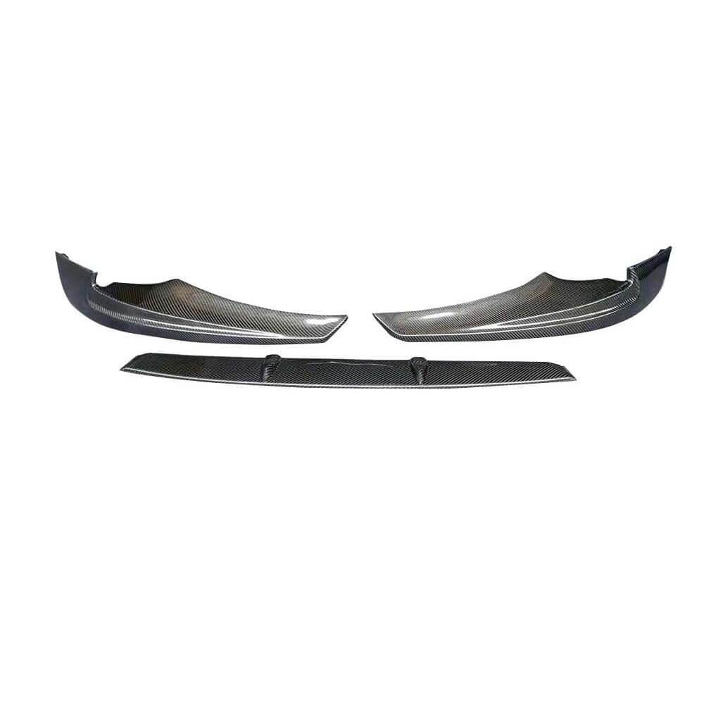 Накладка на передний бампер DDCarbon Lip V1 2017-2019/Mazda 6 2012-2024 гг. карбон (153859)
