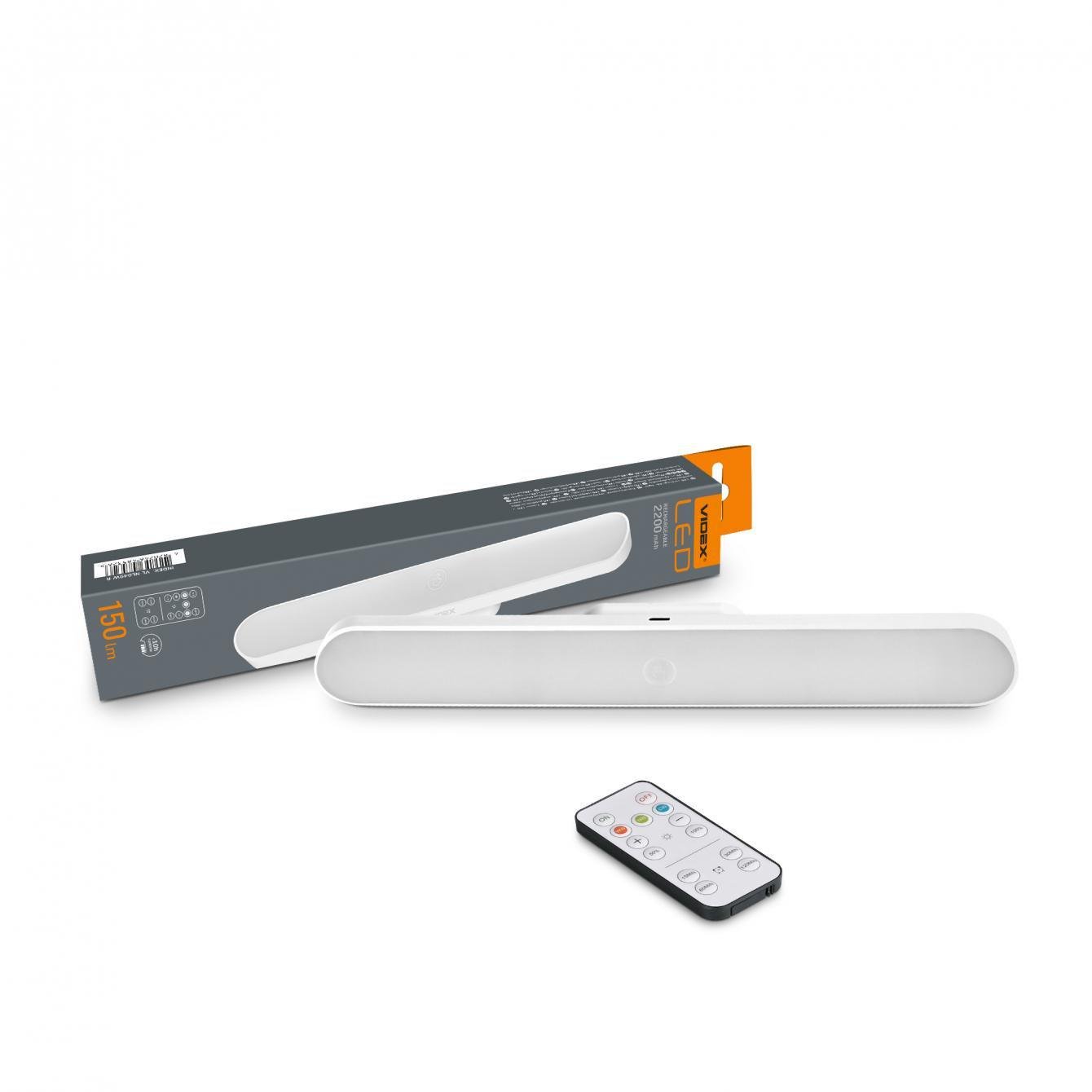 Светильник LED Videx VL-NL049W-R аккумуляторный с пультом (24405861)