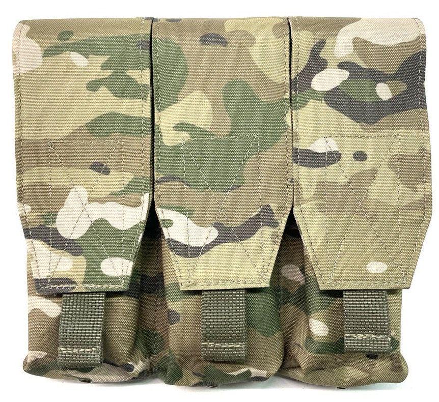 Підсумок під 3 магазини Defender закритий на кнопках Oxford 600D Мультикам (3577627)