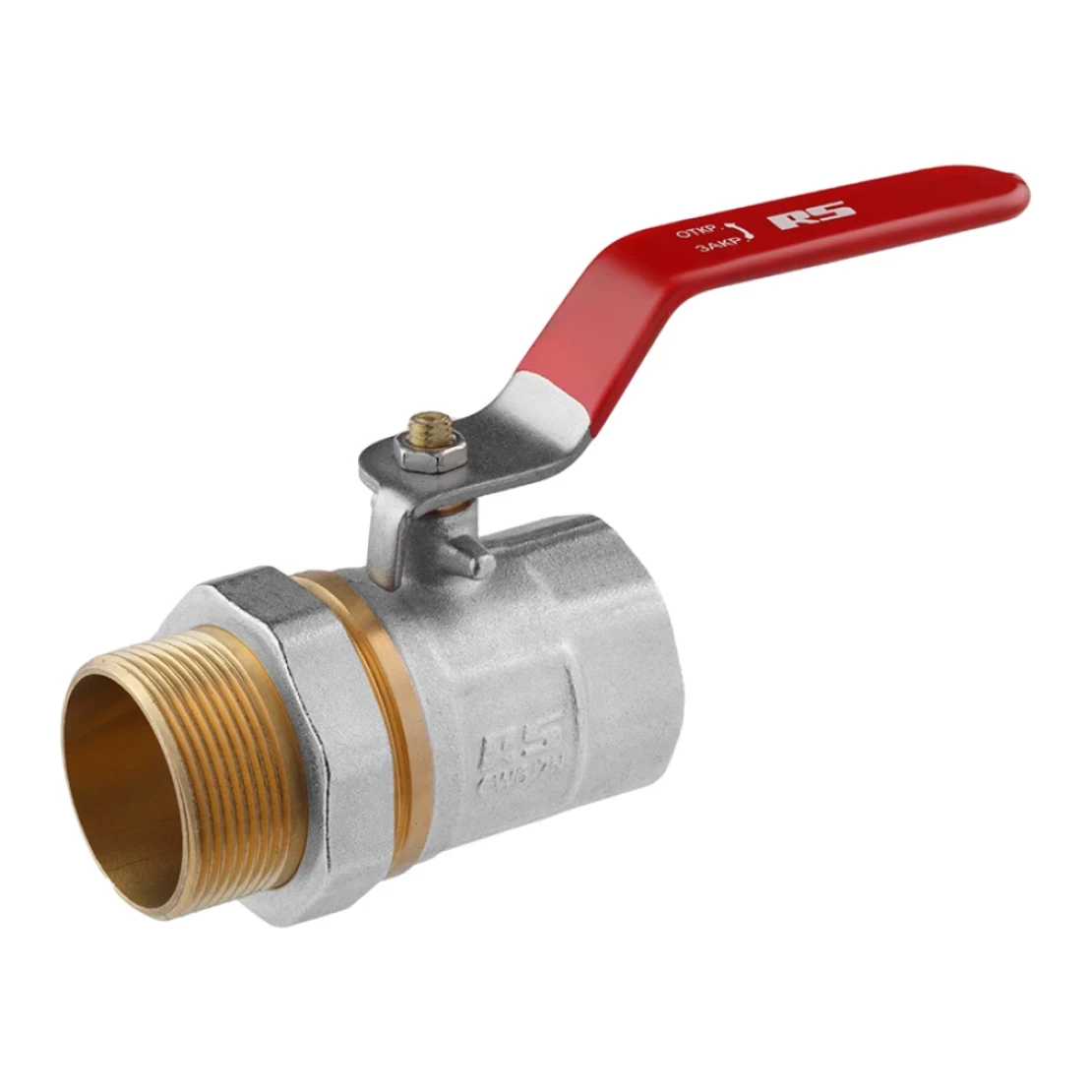 Кран-американка STA 1 1/2" ВЗ PN30 ручка нікельований (TK-CV018829)