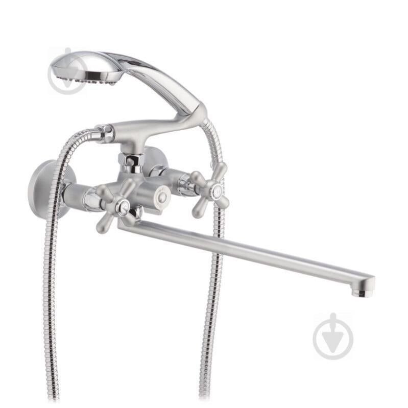 Смеситель для ванны Haiba DOMINOX 140 Матовый (HB0063)