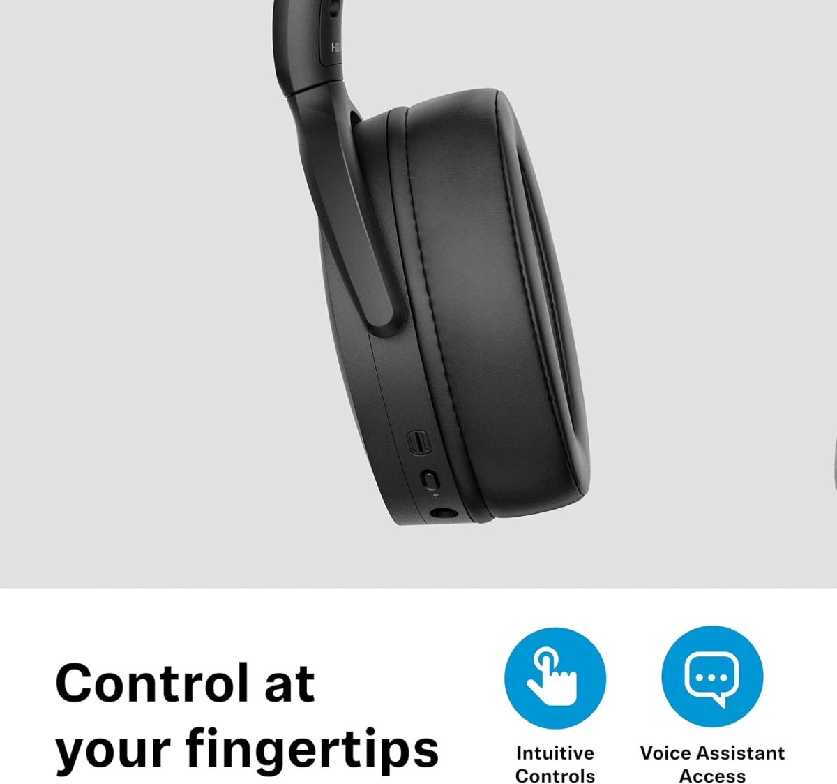 ᐉ Наушники Sennheiser HD 4.50BTNC Wireless ANC Black (22878466