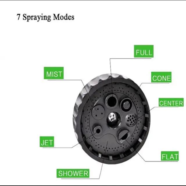 Шланг для поливу що розтягується X HOSE 100FT Steel 2063 30 м Зелений - фото 7 Шланг для поливу що розтягується X HOSE 100FT Steel 2063 30 м Зелений - фото 7