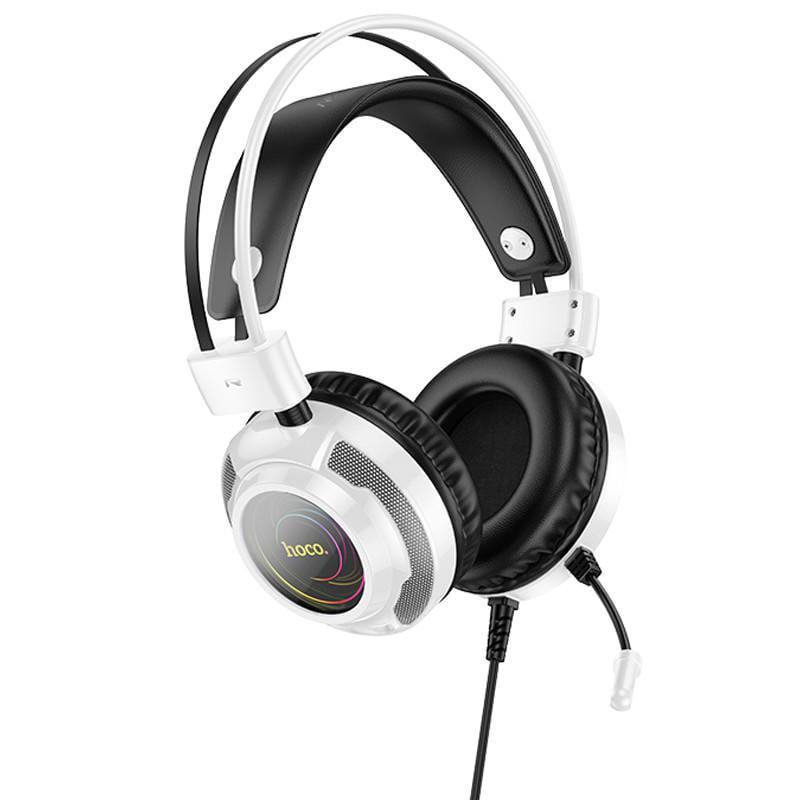 Наушники накладные Hoco W110 Resource USB/3,5 мм 2 м White (00000073863_2)