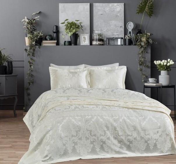 Покрывало жаккард с наволочками Dantela Vita Armada евро 250х260 см (13683743)