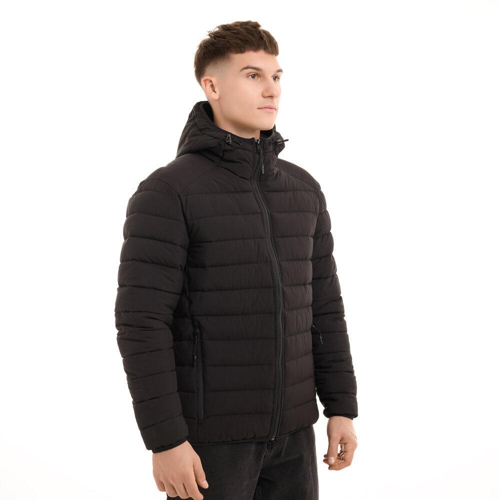 Куртка чоловіча Pobedov Beggin демісезонна стьобана XXL Чорний (26512/4) - фото 5