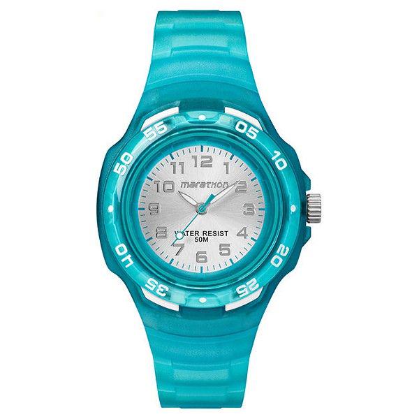 Наручний годинник жіночий Timex Marathon кварцевий Blue (Tx5m06400)