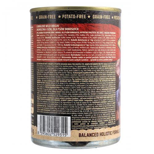 Корм влажный Carnilove Lamb&Wild Boar для собак ягненок и кабан 400 г - фото 3