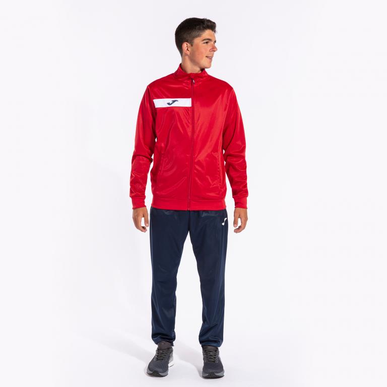 Спортивный костюм Joma 102742.603 Columbus Tracksuit 4XS Red/Navy (8445456343080) - фото 3