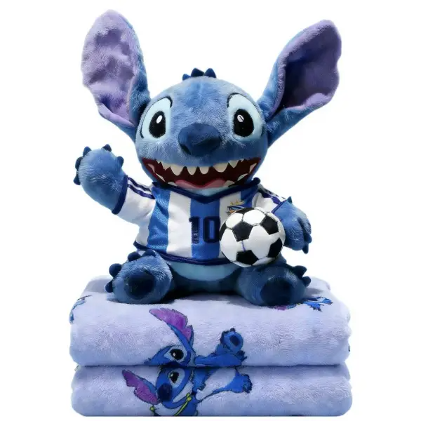 Игрушка-подушка 3в1 Colorful Home Стич с мячом с пледом 110х140 см Коралловый (147-102-509-30) Игрушка-подушка 3в1 Colorful Home Стич с мячом с пледом 110х140 см Коралловый (147-102-509-30)