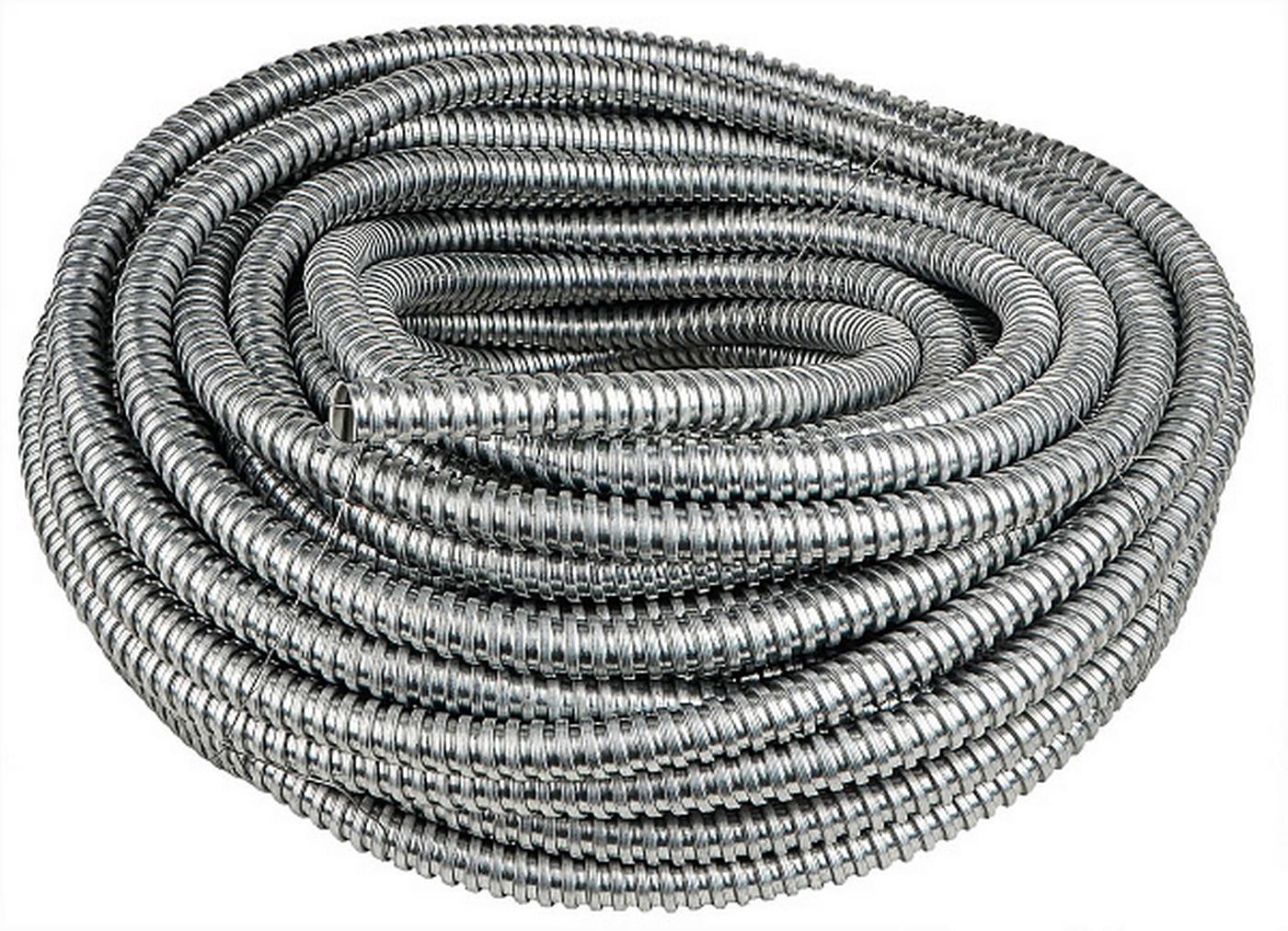 Металлорукав оцинкованный АСКО-УКРЕМ с протяжкой d 11 50 м (28334400)