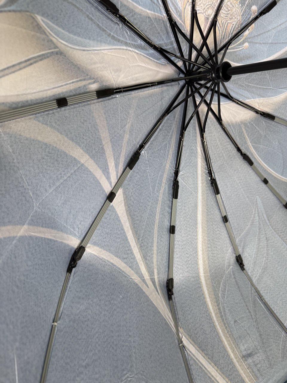 Парасолька жіноча автоматична Mario з квітковим принтом 12 спиць 4 сегмента (456/3) - фото 6 Парасолька жіноча автоматична Mario з квітковим принтом 12 спиць 4 сегмента (456/3) - фото 6