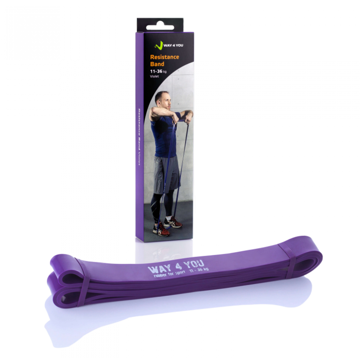 Петля резиновая WAY 4 YOU Фиолетовый (w40004) - фото 3