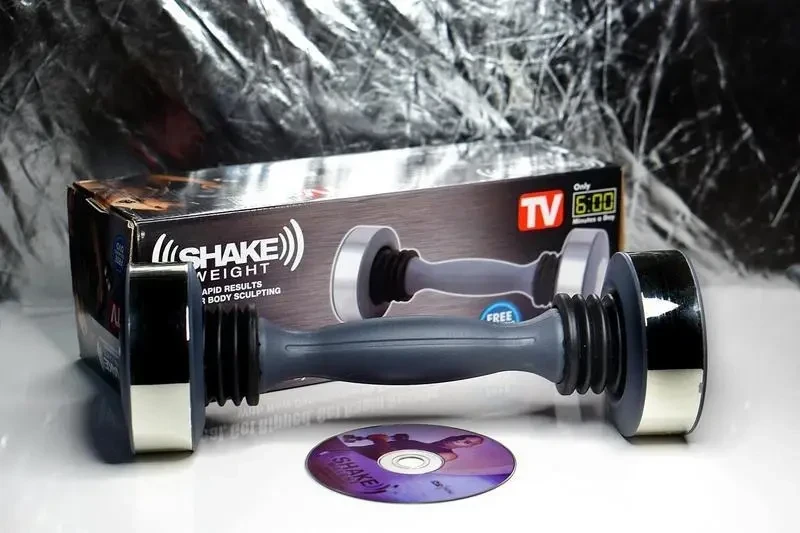 Спортивная гиря Shake Weight 5LB с диском (4-5-14348) - фото 4