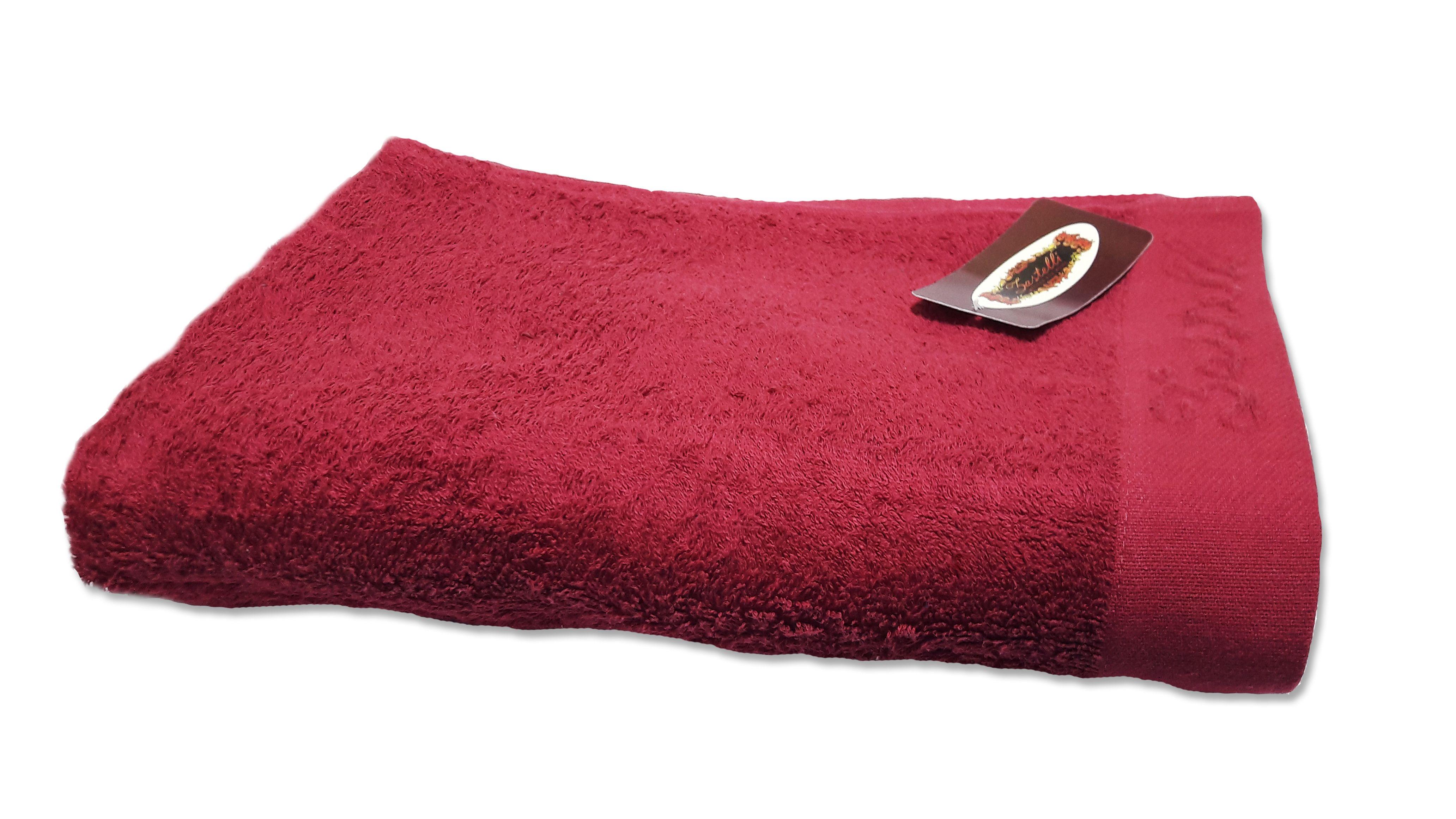 Полотенце махровое Zastelli Border 70x140 см Бордовый (10273-000481) - фото 1 Полотенце махровое Zastelli Border 70x140 см Бордовый (10273-000481) - фото 1