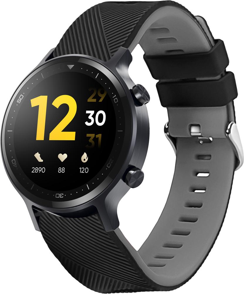 Ремешок Luminic для Realme Watch S Black Grey (26673-53)