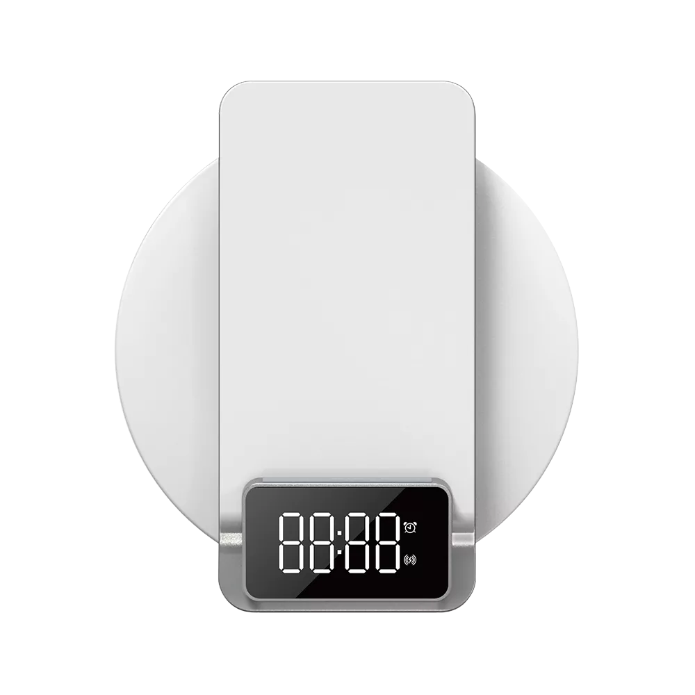 Бездротовий зарядний пристрій WiWU M11 Wireless Fast Charger with Time Clock and Backligh - фото 3 Бездротовий зарядний пристрій WiWU M11 Wireless Fast Charger with Time Clock and Backligh - фото 3