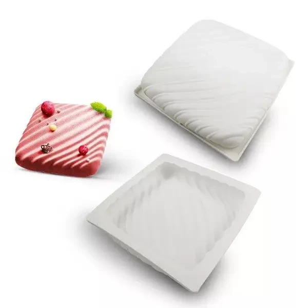 Форма силиконовая для эвроторта Подушка 18х18 см (2356744488) - фото 6 Форма силиконовая для эвроторта Подушка 18х18 см (2356744488) - фото 6