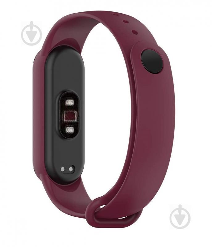 Ремешок BeWatch для Xiaomi Mi Band 6 силиконовый Бургунди (1540690) Ремешок BeWatch для Xiaomi Mi Band 6 силиконовый Бургунди (1540690)