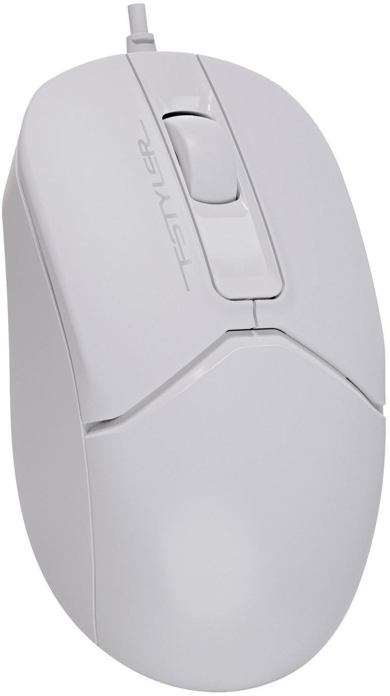 Компьютерная мышка проводная A4Tech Fstyler FM12 White (26712227) - фото 6