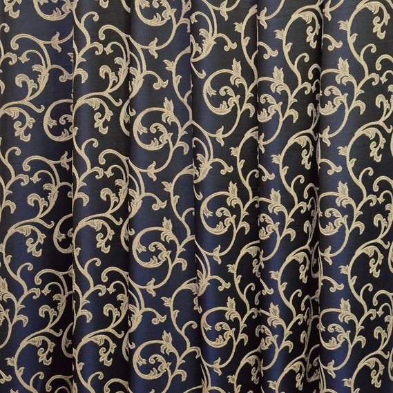 Ткань портьерная жаккардовая IDEIA Есмиральда V-502 3,0 м Синий (2200004164199)